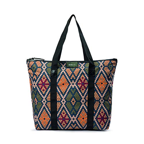 DAY ET | Gweneth RE-P Mosaic Bag | Schultertasche Shopper | Bunte Mosaikmuster | Dänisches Design | 100% Recycled Polyester von DAY Ét