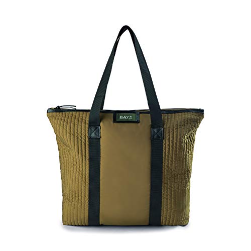 DAY ET | Gweneth RE-Q Partial Bag | Schultertasche Shopper | Militär Oliv | Dänisches Design | 100% Recycled Polyester von DAY ET