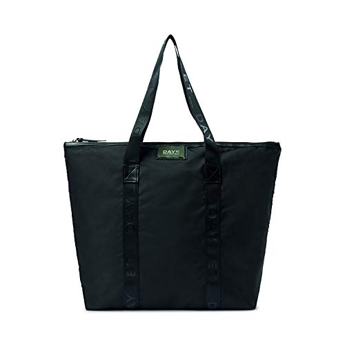 DAY ET | Gweneth RE-T Bag | Schultertasche Shopper | Schwarz | Dänisches Design | 100% Recycled Polyester von DAY ET