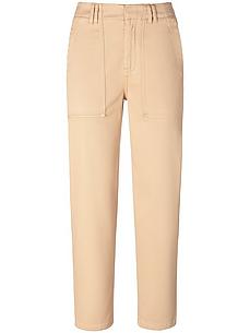 Knöchellange Feminine Fit-Hose DAY.LIKE beige von DAY.LIKE