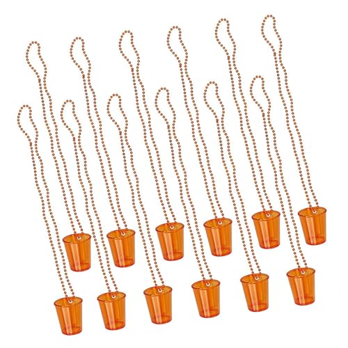 DAYLIGHE 12pcs Oktoberfest Perlen Halsketten Bier Becher Perlen Halsketten Schnapsgläser Auf Perlen Halskette Oktoberfest Party Vorräte von DAYLIGHE