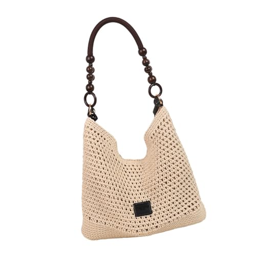 Frauen Umhängetasche Häkelbeutel Achterbeutel Strohhandtasche All Matching Crossbody Bag Shopping Dating Tasche Für Urlaub von DAYLIGHE