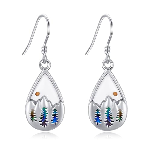 Berg Ohrringe 925 Sterling Silber Abalone Muschel aus Senfkörnern Hängend Ohrhänge Baum Muster Natur Christian Schmuck Jahrestag Geschenk für Damen Mädchen Frauen Mutter Outdoor Enthusias Berg Ohrringe 925 Sterling Silber Abalone Muschel aus Senfkörnern Hängend Ohrhänge Baum Muster Natur Christian Schmuck Jahrestag Geschenk für Damen Mädchen Frauen Mutter Outdoor Enthusias von DAYLINLOVE