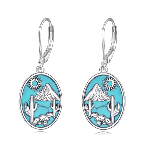 DAYLINLOVE Western Ohrringe 925 Sterling Silber Türkis Kaktus Ohrringe Western Schmuck Geschenke für Frauen DAYLINLOVE Western Ohrringe 925 Sterling Silber Türkis Kaktus Ohrringe Western Schmuck Geschenke für Frauen von DAYLINLOVE