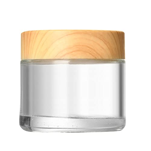 1 x leere runde Glasbehälter mit Deckel, für Kosmetik, Lotion, Creme, Make-up, Perlen, Lidschatten, Proben 1 x leere runde Glasbehälter mit Deckel, für Kosmetik, Lotion, Creme, Make-up, Perlen, Lidschatten, Proben von DAYnagh