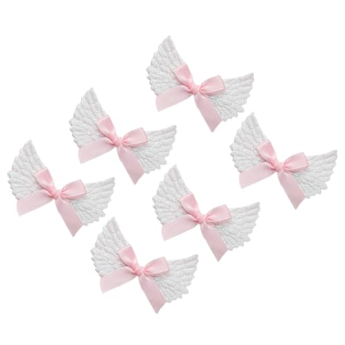 6 Stück einzigartige Schleifen Flügel Haarnadeln Kopfbedeckung Cartoon Haarteile Legierung Mode Haarspange Ornament für Frauen und Kinder von DAYnagh