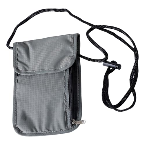 Blocking Neck Pouches Phone Bag For Men And Women Secure Travel Wallet With Multiple Compartments Compact Size Money Bag, grau, One Size von DAYnagh