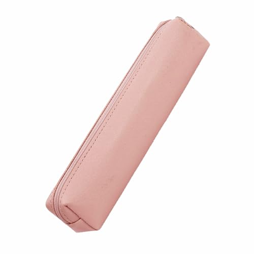 DAYnagh Kleines Federmäppchen, tragbar, Stifthalter, Leder, Stiftebeutel, Reise-Make-up-Tasche für Schule, Büro, Reisen, Make-up-Tasche, a von DAYnagh