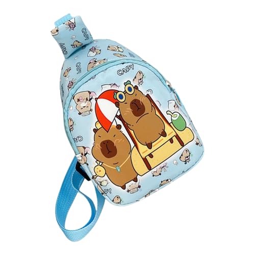 DAYnagh Schöne Cartoonschleudertasche Für Kinder Brusttagentack Mit Reißverschluss Crossbody Rucksack Mode Fannys Pack Truhe von DAYnagh
