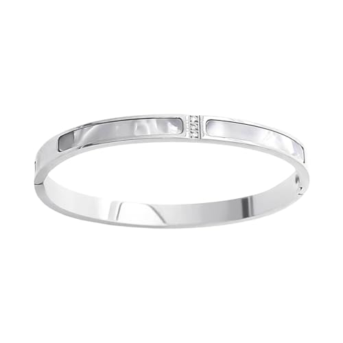 DAYnagh Trendy Drei Diamonds Armband Komfortable Kleidung Legierung Schmuck Dekoration Für Frauen Täglich Stilvolles Outfit Leichtmetallarmband von DAYnagh