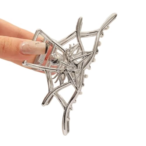 Haarklammer, Spinnennetz, Spinnen fangen Haarspangen, einzigartige Verzierung, Haarnadel, modisch, einzigartige Verzierung von DAYnagh