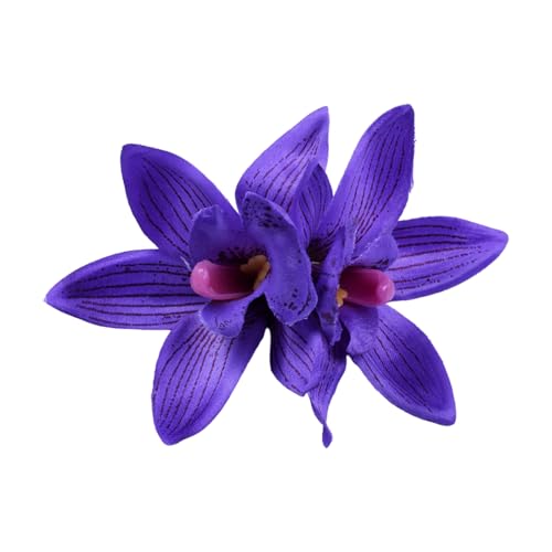 Haarspange aus Stoff, Blume, Hochzeit, elegante hawaiianische Damen-Haarspangen, seitlicher Pony, Seitenclip, Haardekorationen von DAYnagh