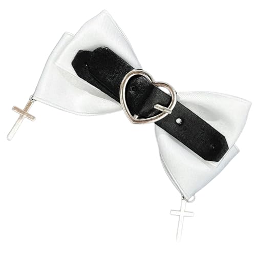 Haarspange mit Fransen, Punk-Haarschleifen, Mädchen, Pferdeschwanz-Halter, Haarschmuck, dunkle Serie, Haarspangen, 2000er-Jahre Haarschmuck von DAYnagh