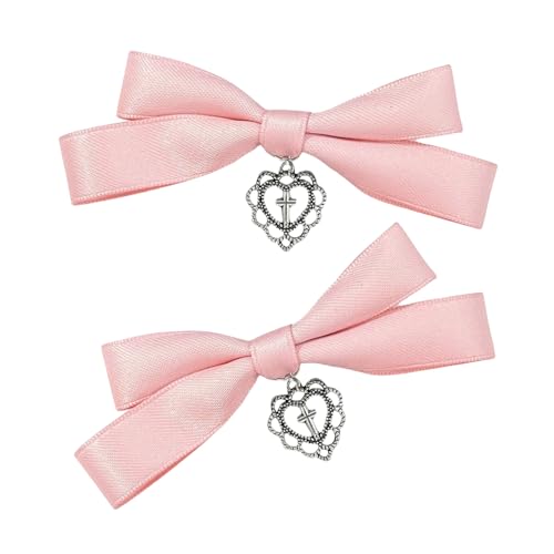 Haarspangen, Haarschleifen, süße Haarnadel, Pferdeschwanz-Halter, Kreuz, Haarspange, Haarschleifen für Damen von DAYnagh