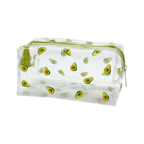 Klarer Make Up Beutel Ravelfreundlich Wasserdichtes Kosmetikbeutel Toilettenkoffer Lagerhalter Für Frauen Und Mädchen Tragbare Bürstenlagerung von DAYnagh