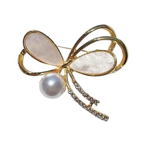 Stilvolle Schmetterlings-Brosche mit tropfenden Wassertropfen, Kunstlegierung, Schmuck für Blazer, Kleider, Mäntel, Legierung, Perlen, Einheitsgröße, Wie beschrieben Stilvolle Schmetterlings-Brosche mit tropfenden Wassertropfen, Kunstlegierung, Schmuck für Blazer, Kleider, Mäntel, Legierung, Perlen, Einheitsgröße, Wie beschrieben von DAYnagh