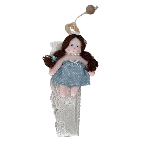 Weicher Haar-Accessoire-Aufbewahrungsgurt, schöne Haarspangen-Kollektion, mit weichem Stoff-Spielzeug-Detail für Frauen von DAYnagh