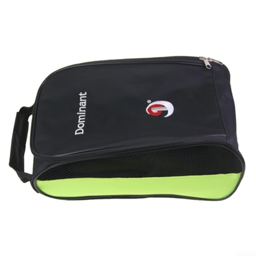 Sports Ready Golfschuh-Aufbewahrungstasche aus Polyester, perfekt für Männer und Frauen (Schwarz Gelb), Schwarz / Gelb von DAZZLEEX