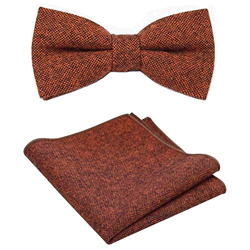 DB Dickie Bow Herren Set Orange burnt orange onesize von DB Dickie Bow