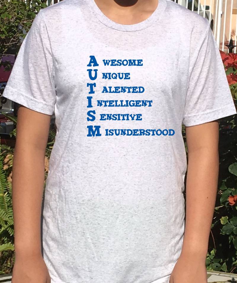 Autismus Bewusstsein Hemd ", " Autismus-Mamma-Hemd Mama-Autismus-Shirt T-Shirt, Geschenk Für Mama Hemd von DBAJustHerStyle