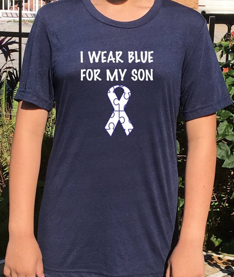 Autismus Bewusstsein Hemd ", " Autismus-Mamma-Hemd Mama-Autismus-Shirt T-Shirt, Geschenk Für Mama Hemd von DBAJustHerStyle