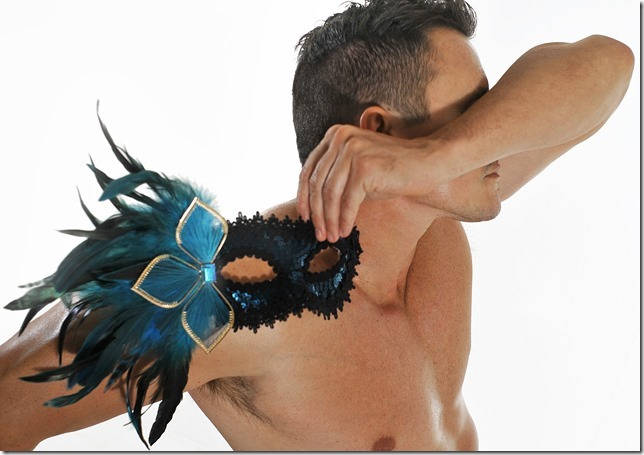 Handgefertigt, Eine Von Ak Ind Party-Maske von DBG58