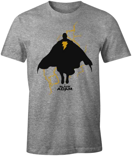 DC COMICS Herren Mebladmts009 T-Shirt, grau meliert, XXL DC COMICS Herren Mebladmts009 T-Shirt, grau meliert, XXL von DC Comics