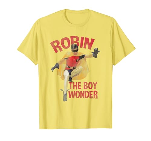 Batman Classic TV Series Robin Boy Wonder T Shirt T-Shirt von DC Comics