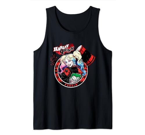 Batman Harley Quinn Joker Patch Tank Top von DC Comics