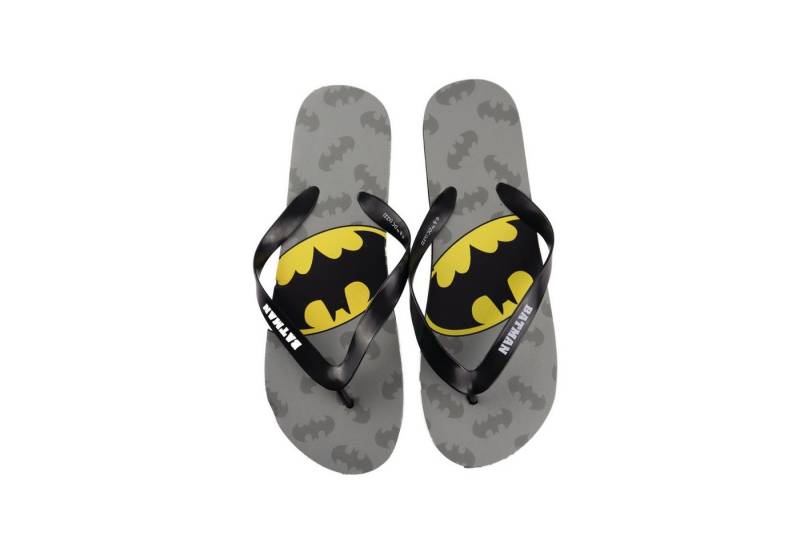 DC Comics Batman Herren Flip Flops Zehentrenner Gr. 40 bis 45 von DC Comics