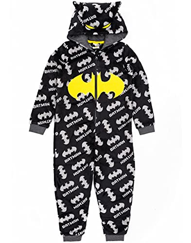 DC Comics Batman Onesie Pyjamas Jungen Kinder Dark Knight Black PJs 11-12 Jahre von DC Comics