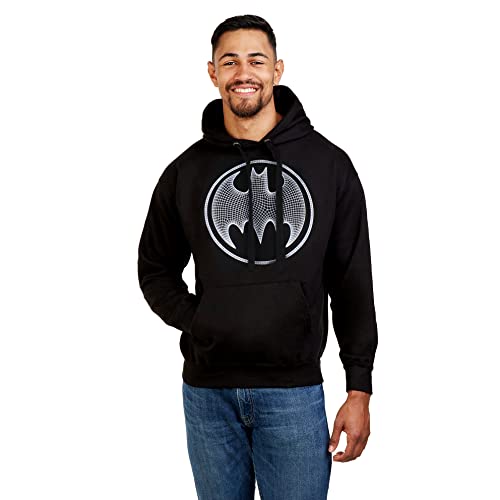 DC Comics Herren Batman 3D Kapuzenpullover, Schwarz (Black Blk), M von DC Comics