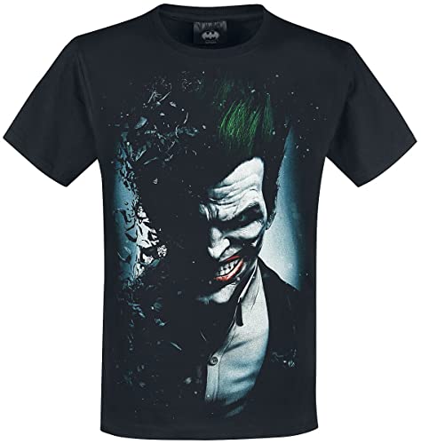 Batman The Joker Männer T-Shirt schwarz L von DC Comics