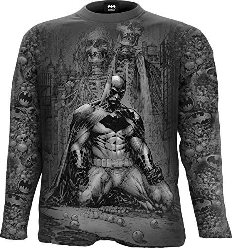 DC Comics Herren M304 Sweatshirt, Schwarz, L von DC Comics