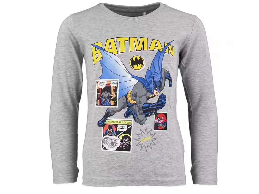 DC Comics Langarmshirt Langarmshirt DC Batman Kinder Jungen langarm Shirt von DC Comics