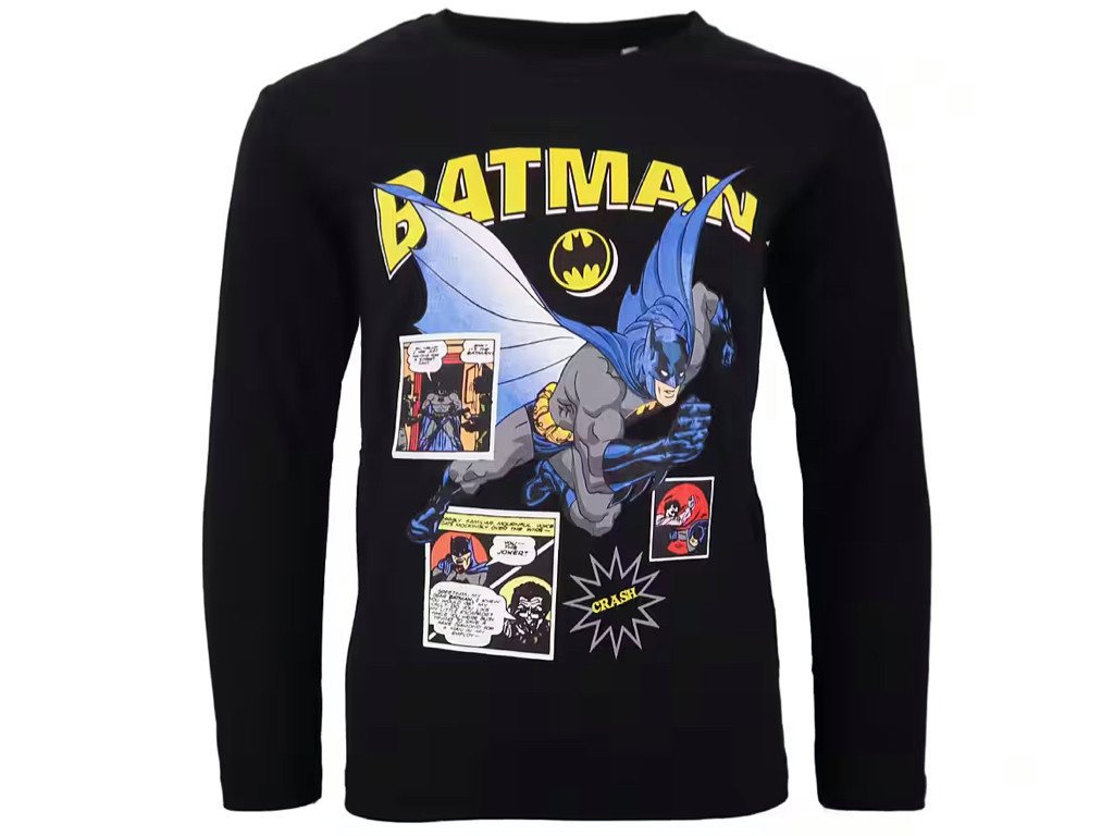 DC Comics Langarmshirt Langarmshirt DC Batman Kinder Jungen langarm Shirt von DC Comics