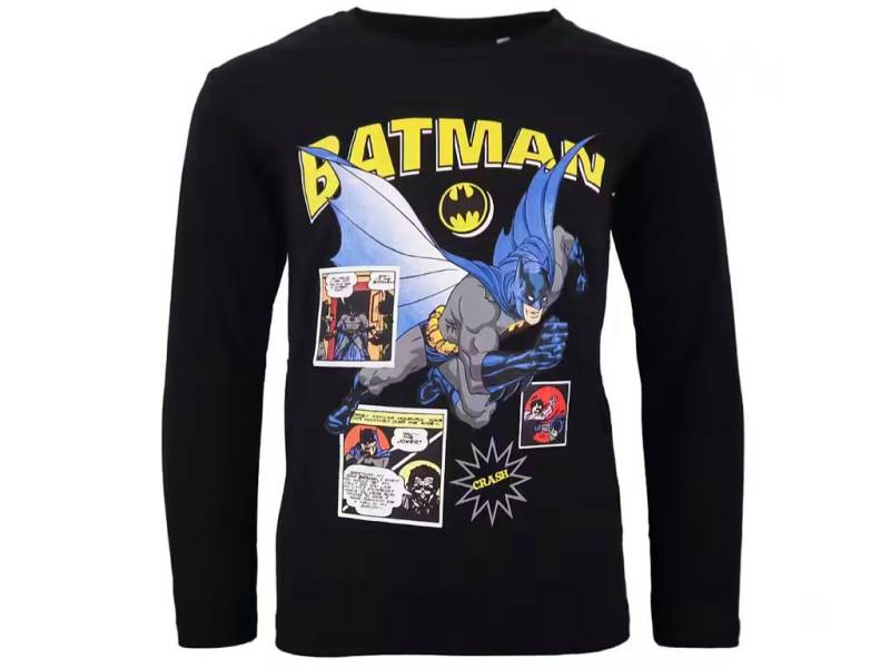 DC Comics Langarmshirt Langarmshirt DC Batman Kinder Jungen langarm Shirt von DC Comics