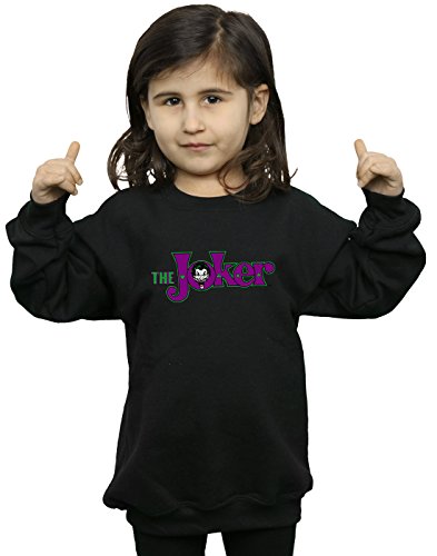 DC Comics Mädchen The Joker Text Logo Sweatshirt 5-6 Years Schwarz DC Comics Mädchen The Joker Text Logo Sweatshirt 5-6 Years Schwarz von DC Comics