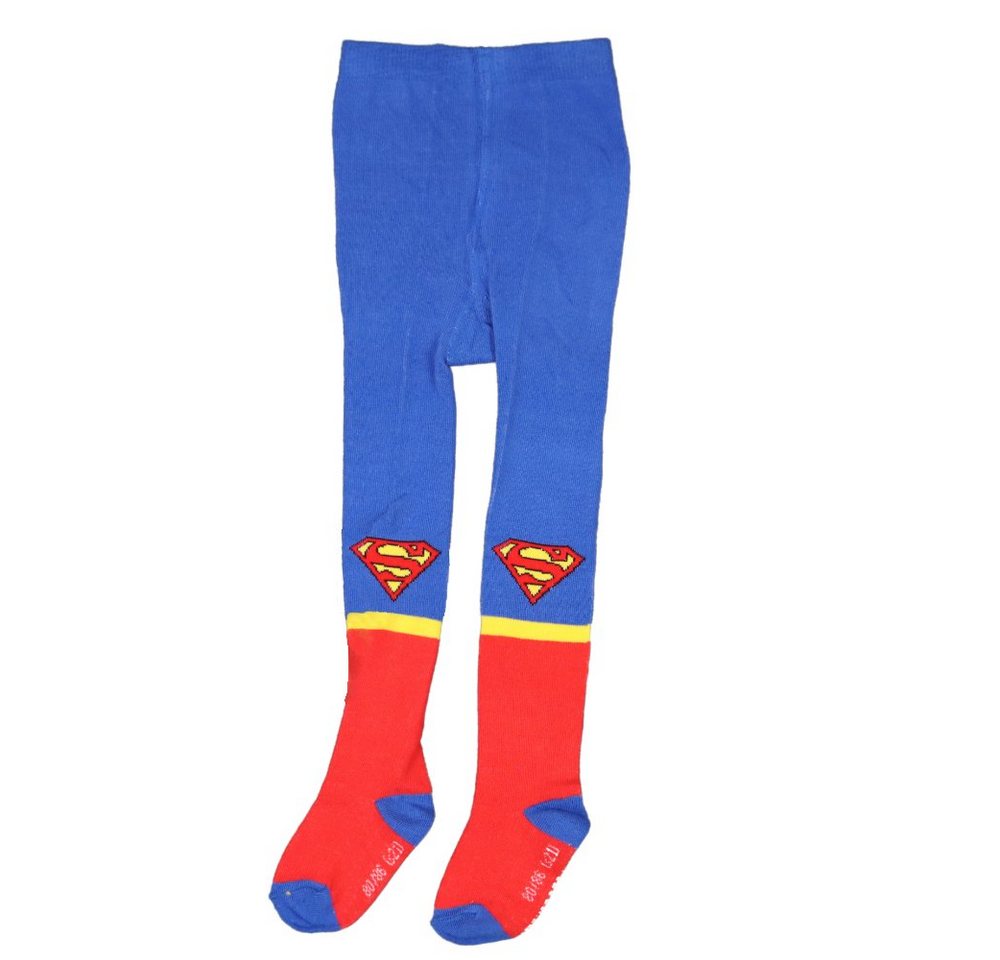 DC Comics Strumpfhose Superman 2er Pack Baby Kinder Strümpfe Gr. 68 bis 86 von DC Comics