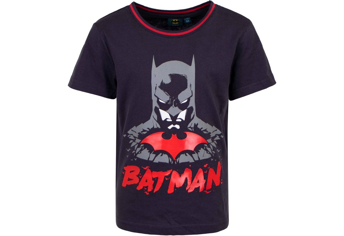 DC Comics T-Shirt Batman Jungen Shirt Gr. 98 bis 128, 100% Baumwolle von DC Comics