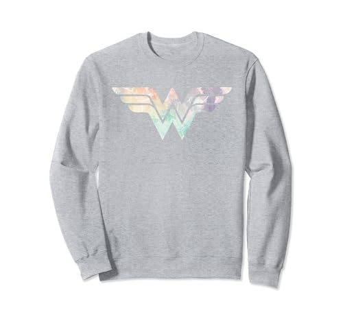 DC Comics Wonder Woman Crackle Logo Sweatshirt von DC Comics