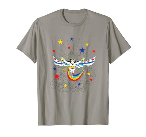 DC Comics Wonder Woman Flying T-Shirt von DC Comics