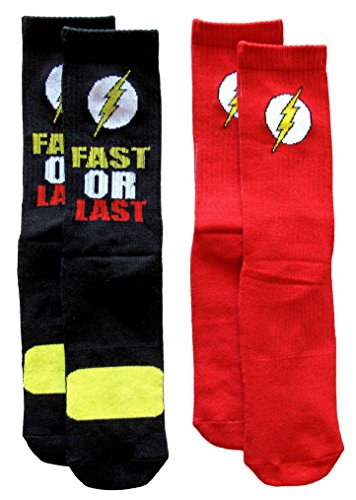 DC Universe Flash Athletic Crew Socks 2 Pair Pack von DC Comics