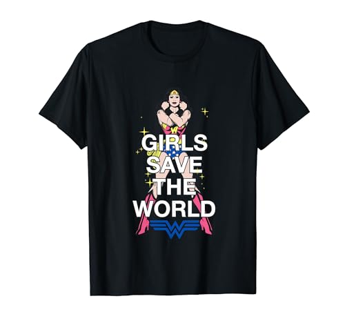 DC Wonder Woman: Mädchen retten die Welt T-Shirt von DC Comics