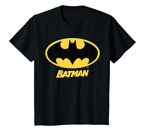 Kinder DC Kids Batman-Logoname T-Shirt von DC Comics