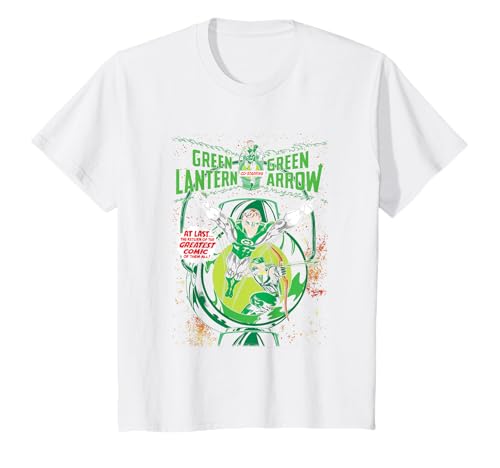 Kinder DC Comics Green Lantern Arrow Cover Camiseta T-Shirt von DC Comics