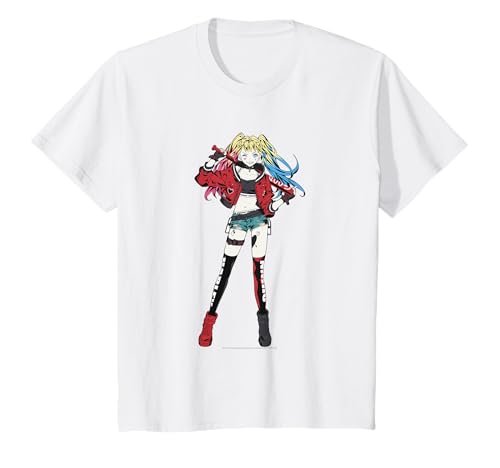 Kinder DC Comics Harley Quinn Standing Pose Camiseta T-Shirt Kinder DC Comics Harley Quinn Standing Pose Camiseta T-Shirt von DC Comics