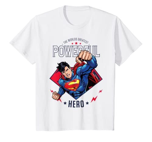 Kinder DC Superman Power für Kinder T-Shirt von DC Comics