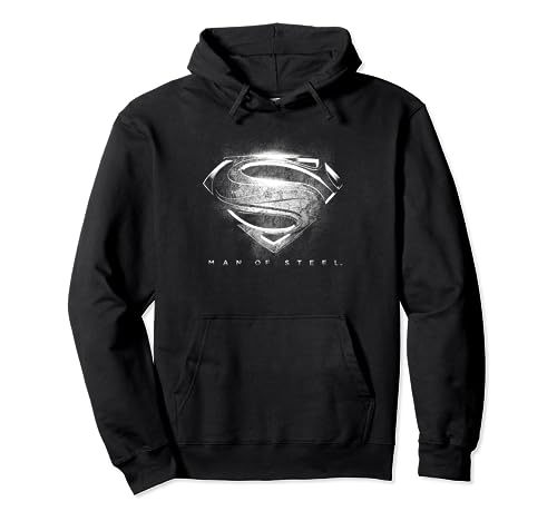 Superman Man of Steel Contrast Logo Symbol Pullover Hoodie von DC Comics