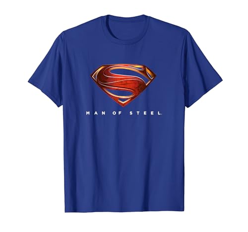 Superman Man of Steel New Logo T Shirt T-Shirt von DC Comics